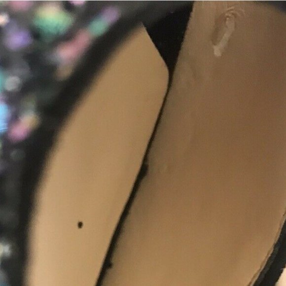 PELLE MODA WHITLEY GLITTER PEEPTOE PLATFORM 7.5 NWB - Picture 10 of 10